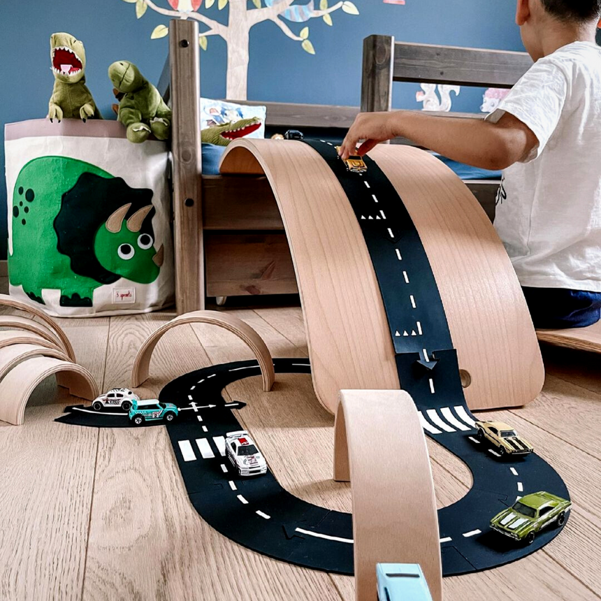 Flexible pvc Road